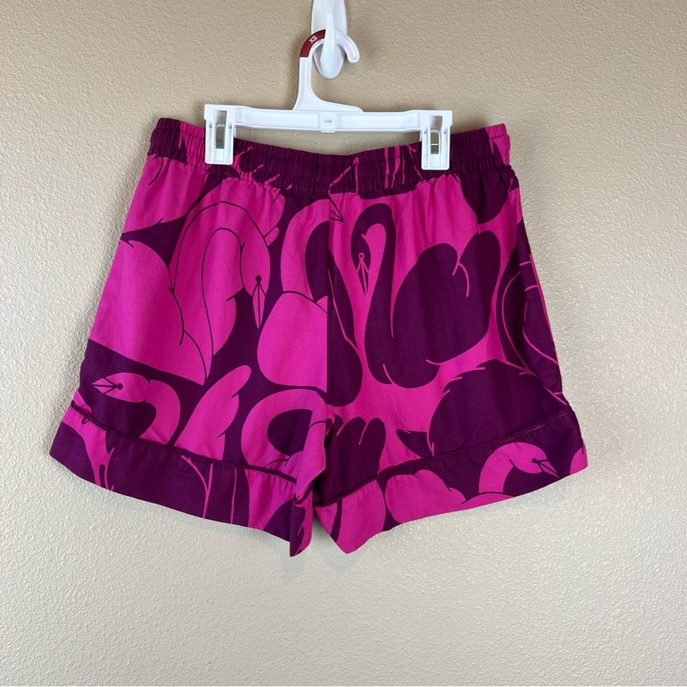 Cecilia Pettersson for Anthropologie purple swan shorts - Picture 6 of 12